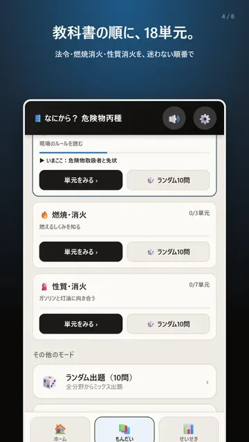 18単元の攻略マップ